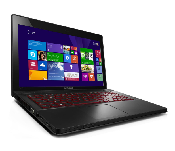 Lenovo Y510P i5-4200M/8GB/1000/DVD-RW/Win8X GT755M - 183156 - zdjęcie